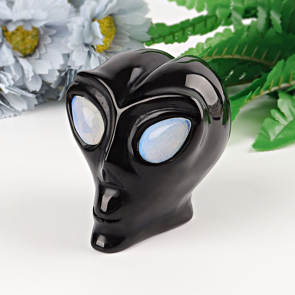 2.5" Alien Skull Crystal Carving Wholesale Crystals