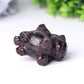 Natural Garnet Unicorn Hand Carving for Collection Wholesale Crystals