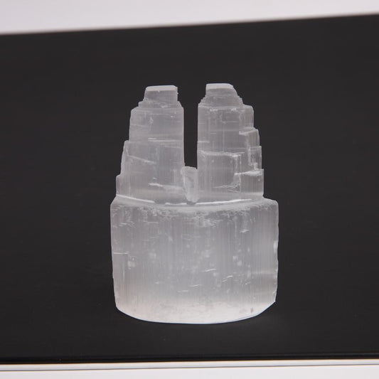 Selenite Double Twin Tower Wholesale Crystals