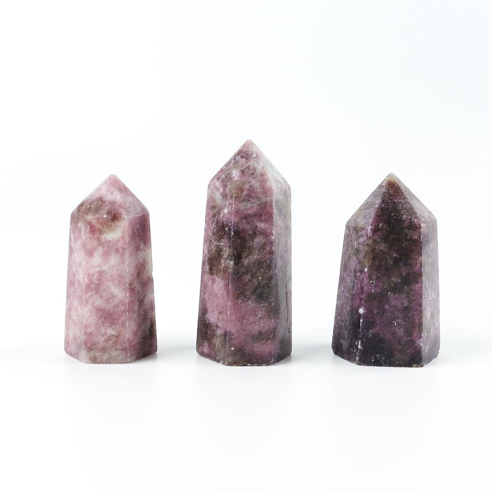 Lepidolite Point Wholesale Crystals