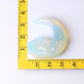 3" Opalite Moon with Rabbit Crystal Carvings Wholesale Crystals