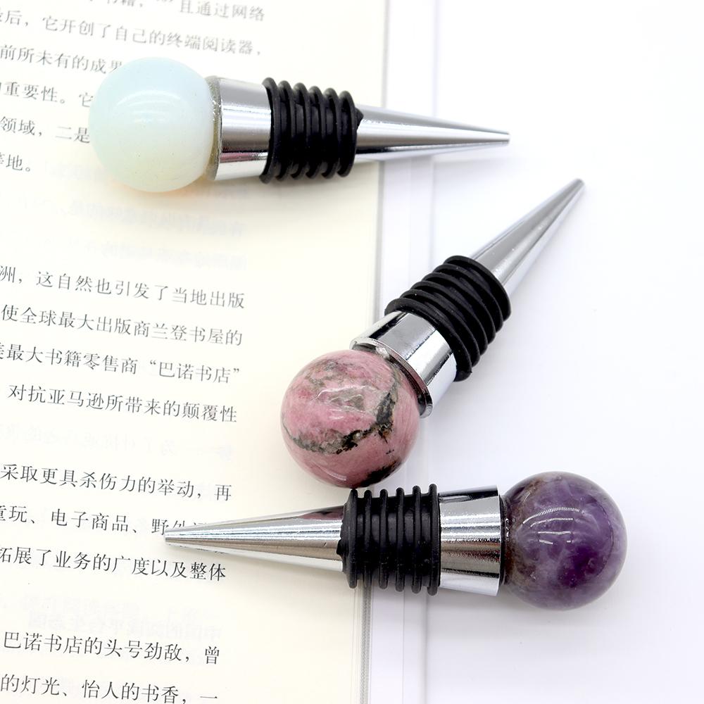 Crystal Carvings Gemstone Wine Stoppers Wholesale Crystals