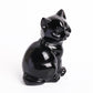 Black Obsidian Crystal Carving Cat Wholesale Crystals