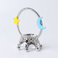 3" Metal Crown Design Stand Wholesale Crystals