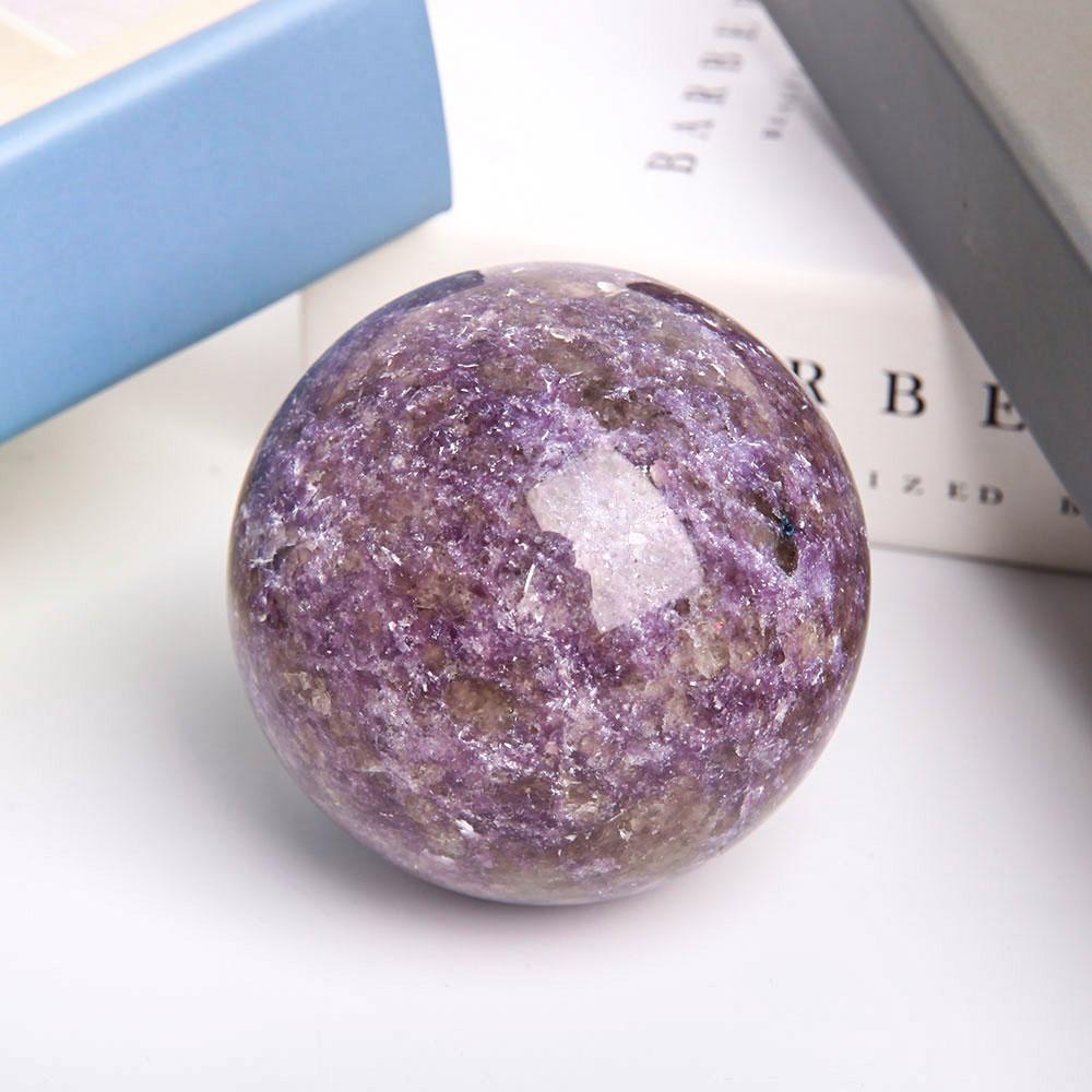 2.85” Lepidolite Sphere Wholesale Crystals