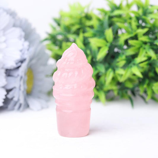 2.75" Ice Cream Crystal Carvings Wholesale Crystals