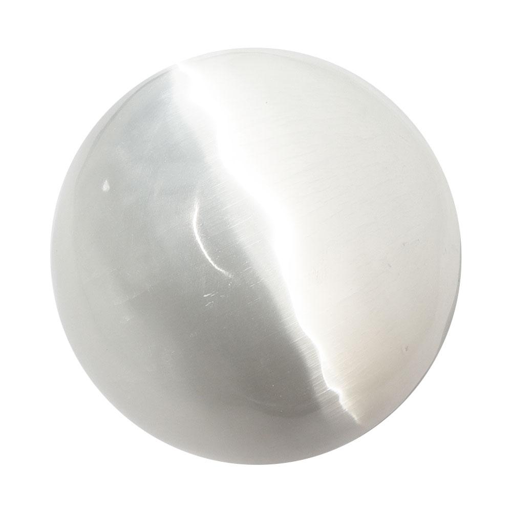 3.85” Selenite White Sphere Ball Wholesale Crystals