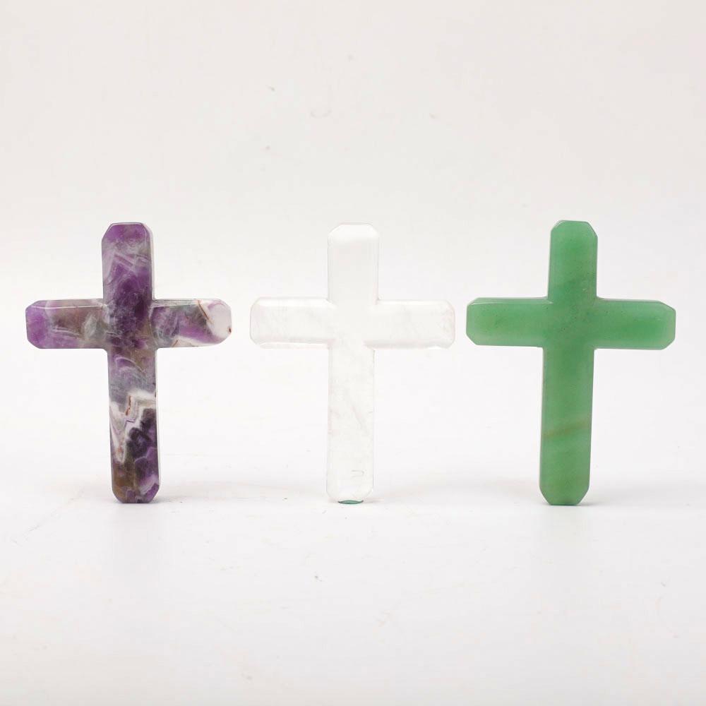 Crystal Cross Carvings Wholesale Crystals