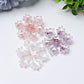 2" Resin Snowflakes Crystal Carvings for Christmas Wholesale Crystals