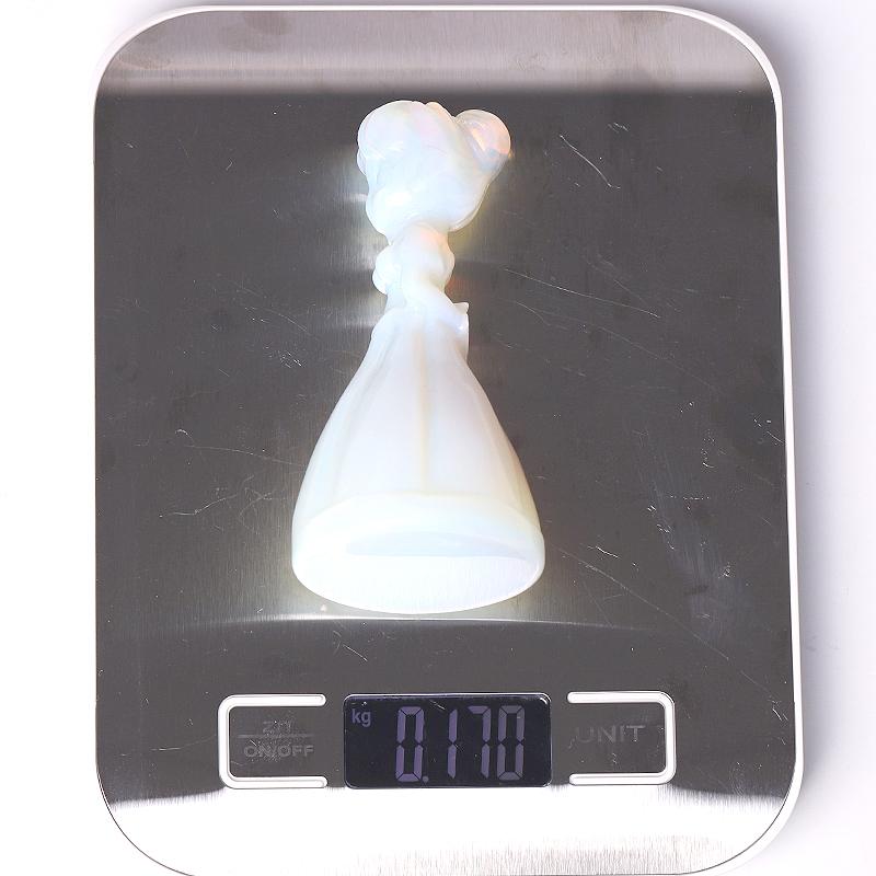 4" Wholesale Opalite Princess Carvings for Decoration Wholesale Crystals