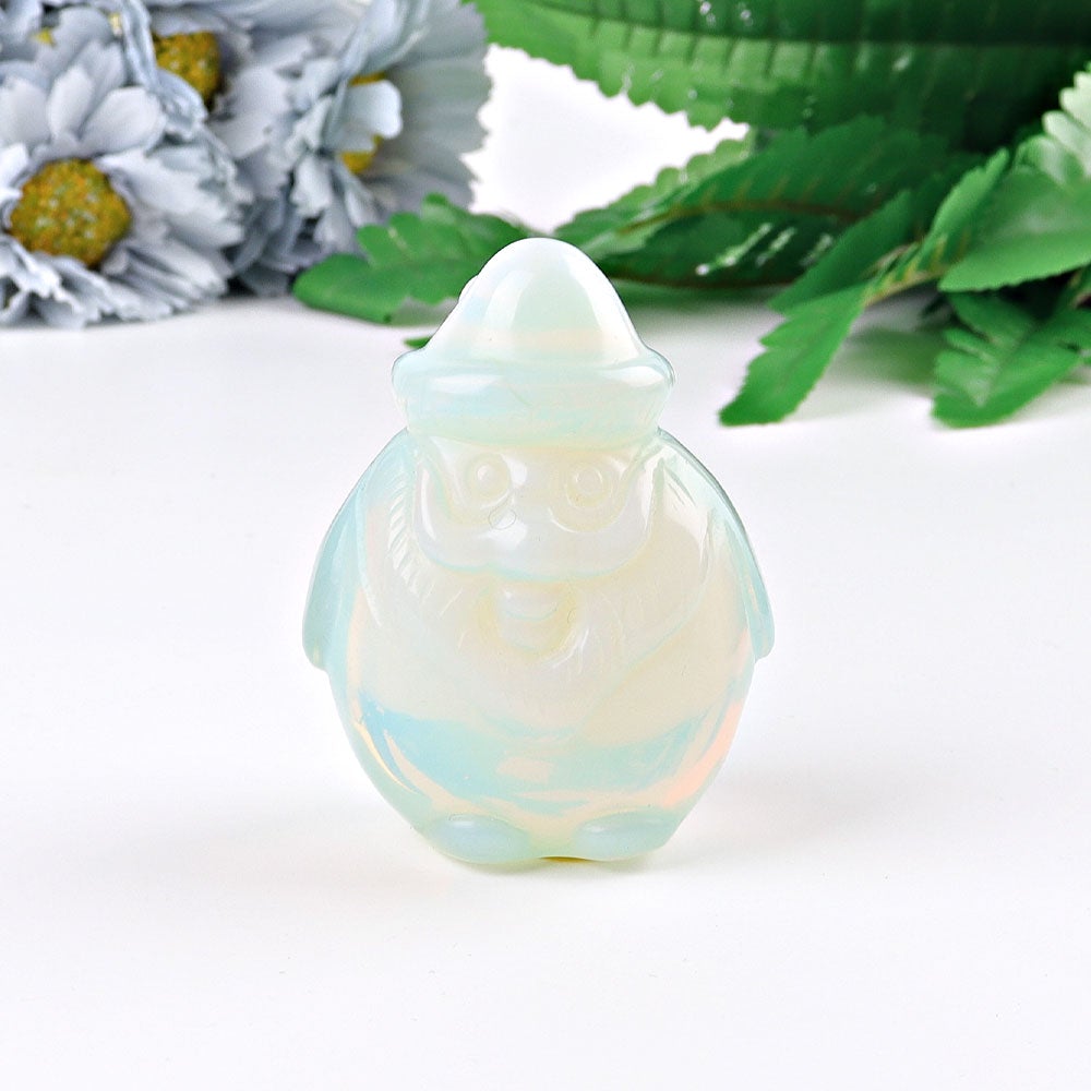 3" Santa Claus Crystal Carving Wholesale Crystals