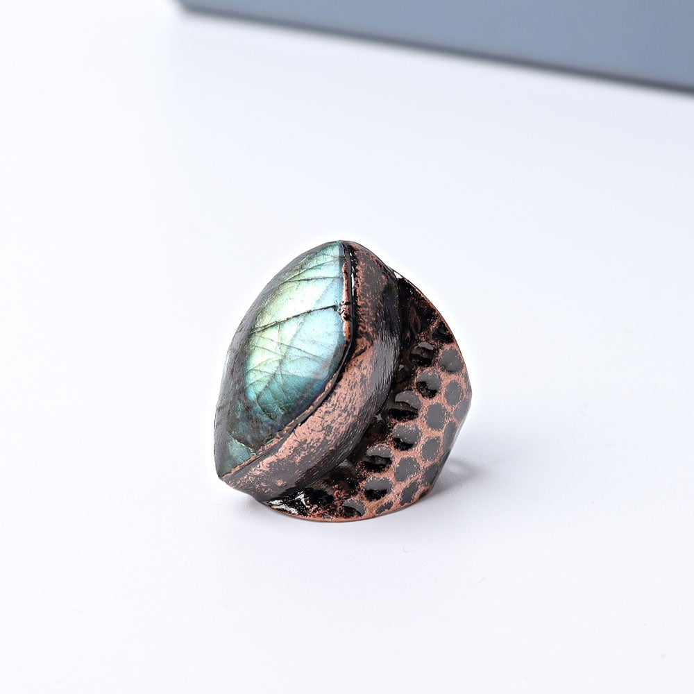 Labradorite Vintage Crystal Ring Wholesale Crystals