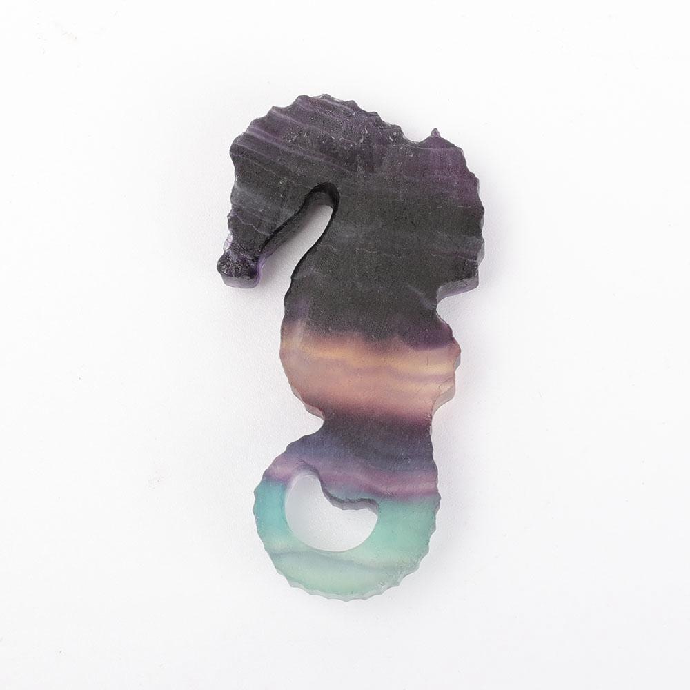 Fluorite Hippocampus Carvings Wholesale Crystals