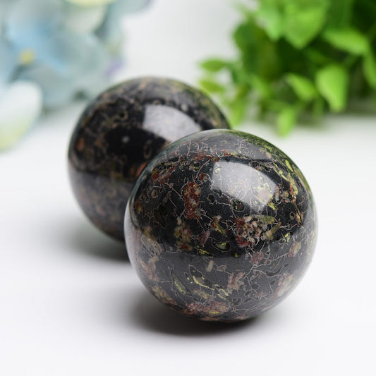 2.0" Plum Bloomson Crystal Sphere Bulk Wholesale  Wholesale Crystals