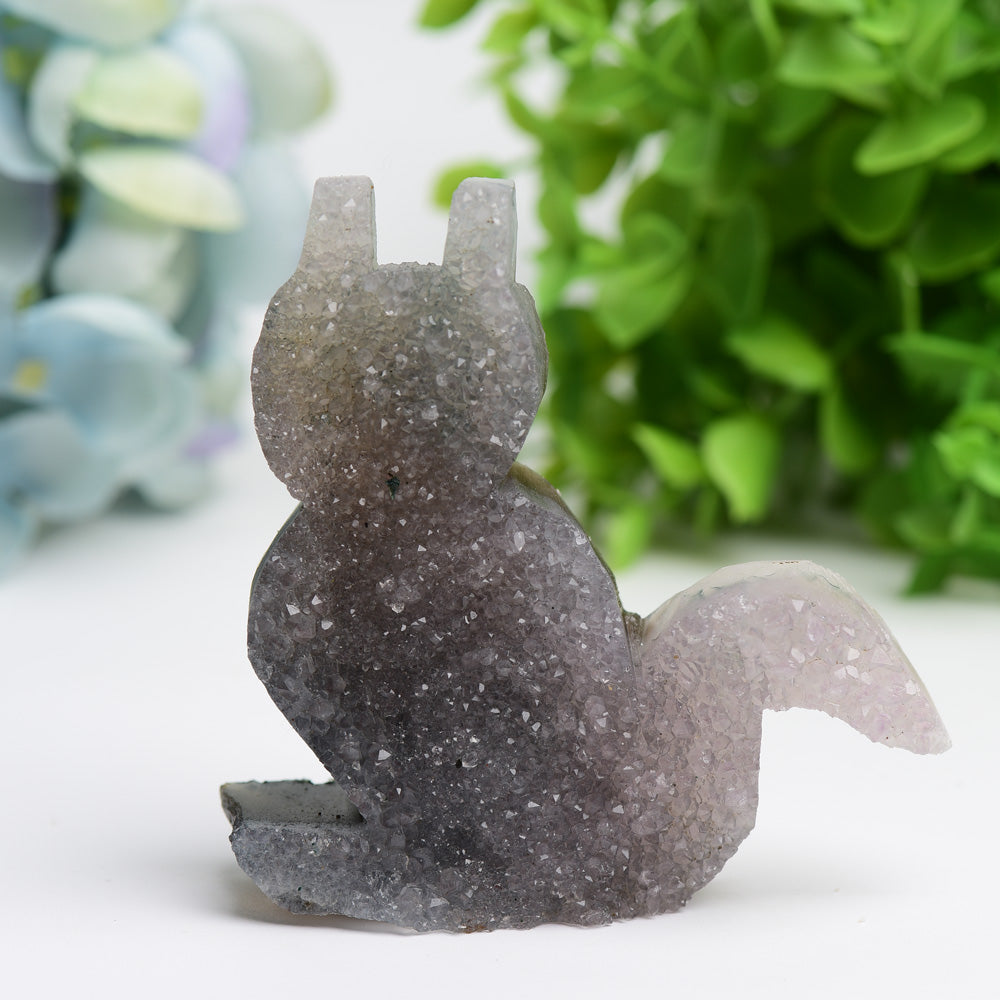 3.2"-4.2" Cluster Cat Crystal Carving Bulk Wholesale  Wholesale Crystals