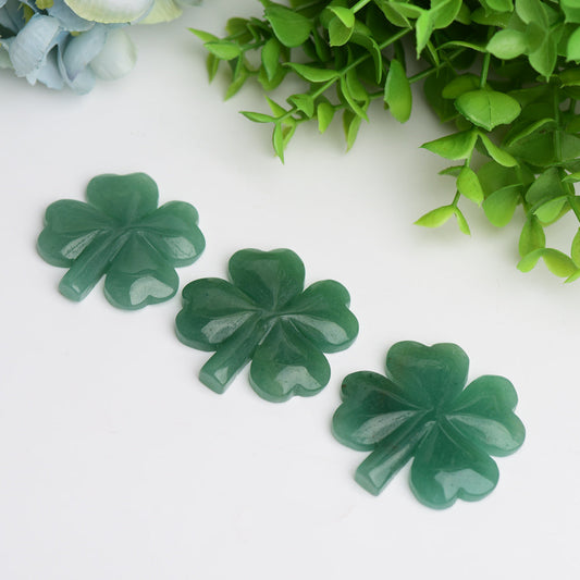 1.8" Green Avneturine Cloves Crystal Carving  Wholesale Crystals