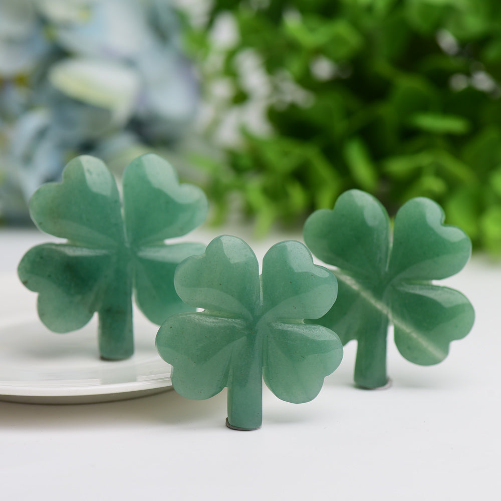 1.8" Green Avneturine Cloves Crystal Carving  Wholesale Crystals