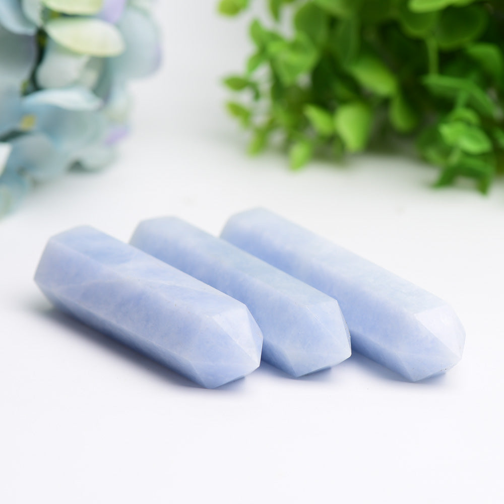 2.5"-4.5" Celestite Points Bulk Wholesale  Wholesale Crystals