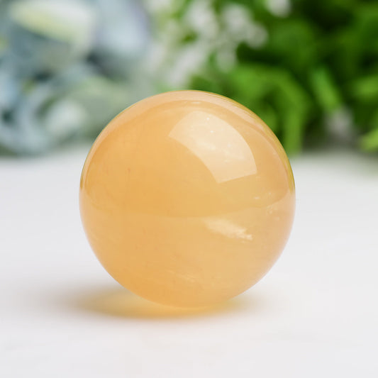 Honey Calcite Crystal Sphere  Wholesale Crystals