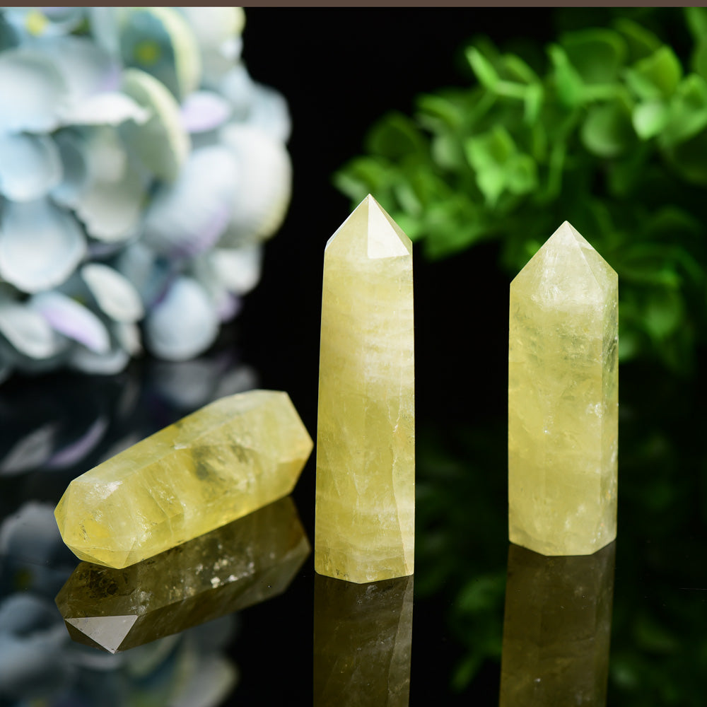 2.5"-4.5" Citrine Points Bulk Wholesale  Wholesale Crystals