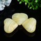 2.2" Afghan Jade Heart Crystal Carving Bulk Wholesale  Wholesale Crystals
