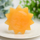 2.4" Mixed Crystal Sunflower Carving Bulk Wholesale  Wholesale Crystals
