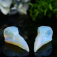 3.0" Opalite Roven Skull Crystal Carving  Wholesale Crystals