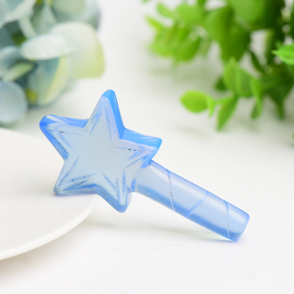 2.7" Star Magic Wand Crystal Carving Bulk Wholesale  Wholesale Crystals