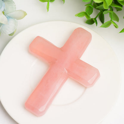 4.0" Mixed Crystal Cross Carving Bulk Wholesale  Wholesale Crystals