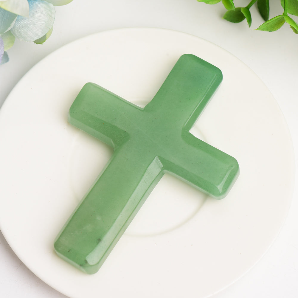 4.0" Mixed Crystal Cross Carving Bulk Wholesale  Wholesale Crystals