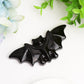 3.7" Black Obsidian Bat Carving Bulk Wholesale  Wholesale Crystals