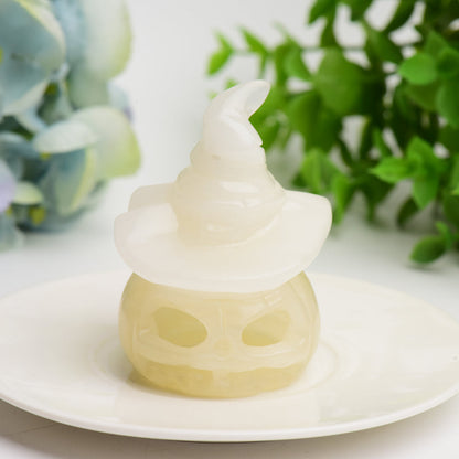 2.7" Mixed Crystal Pumpkin Carving Lamp for Halloween Bulk Wholesale  Wholesale Crystals