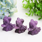 2.7" Purple Lepidolite Zero Dog Bulk Wholesale  Wholesale Crystals