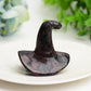 2.0" Mixed Crystal Wizard Hat Carving for Halloween Bulk Wholesale  Wholesale Crystals