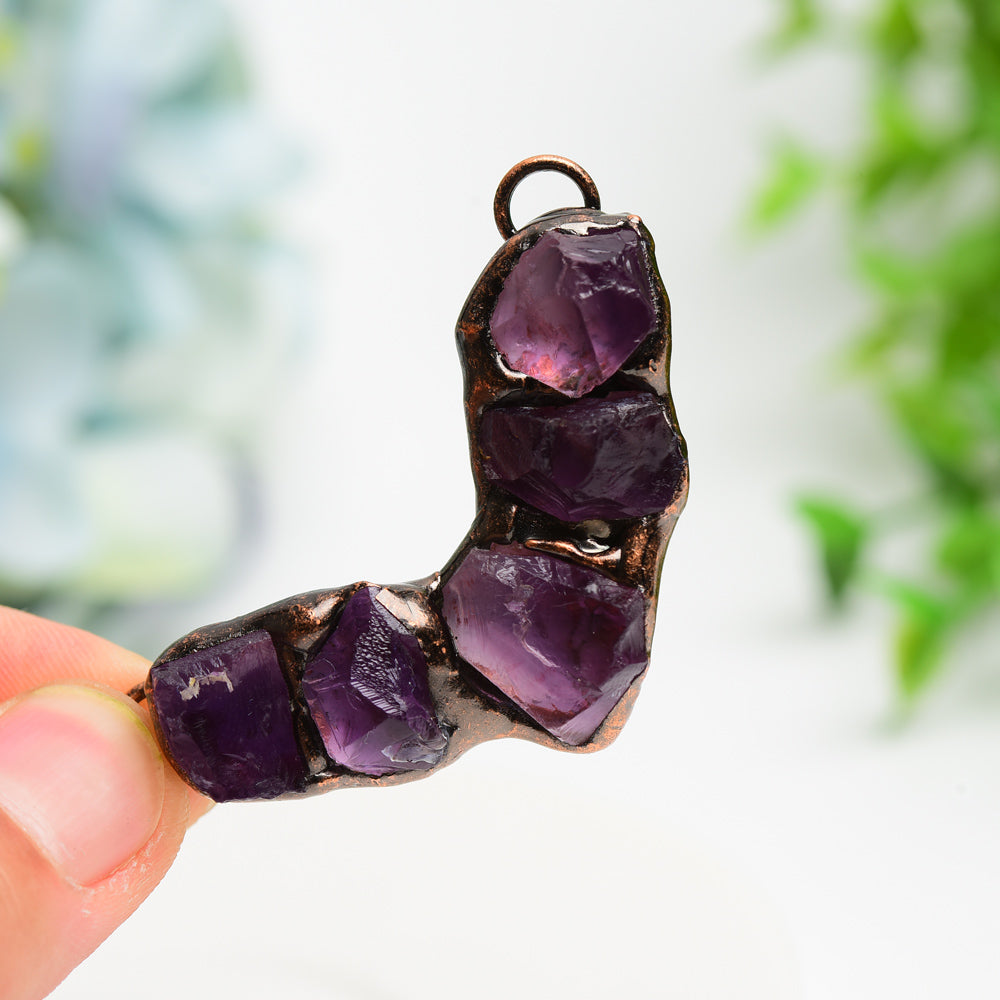 Amethyst New Design Crystal Pendant Bulk Wholesale  Wholesale Crystals