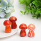 1.45" Carnelian Mushrom Crystal Carving Bulk Wholesale  Wholesale Crystals