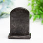 2.5" Silver Obsidian Tombstone Crystal Carving Bulk Wholesale  Wholesale Crystals