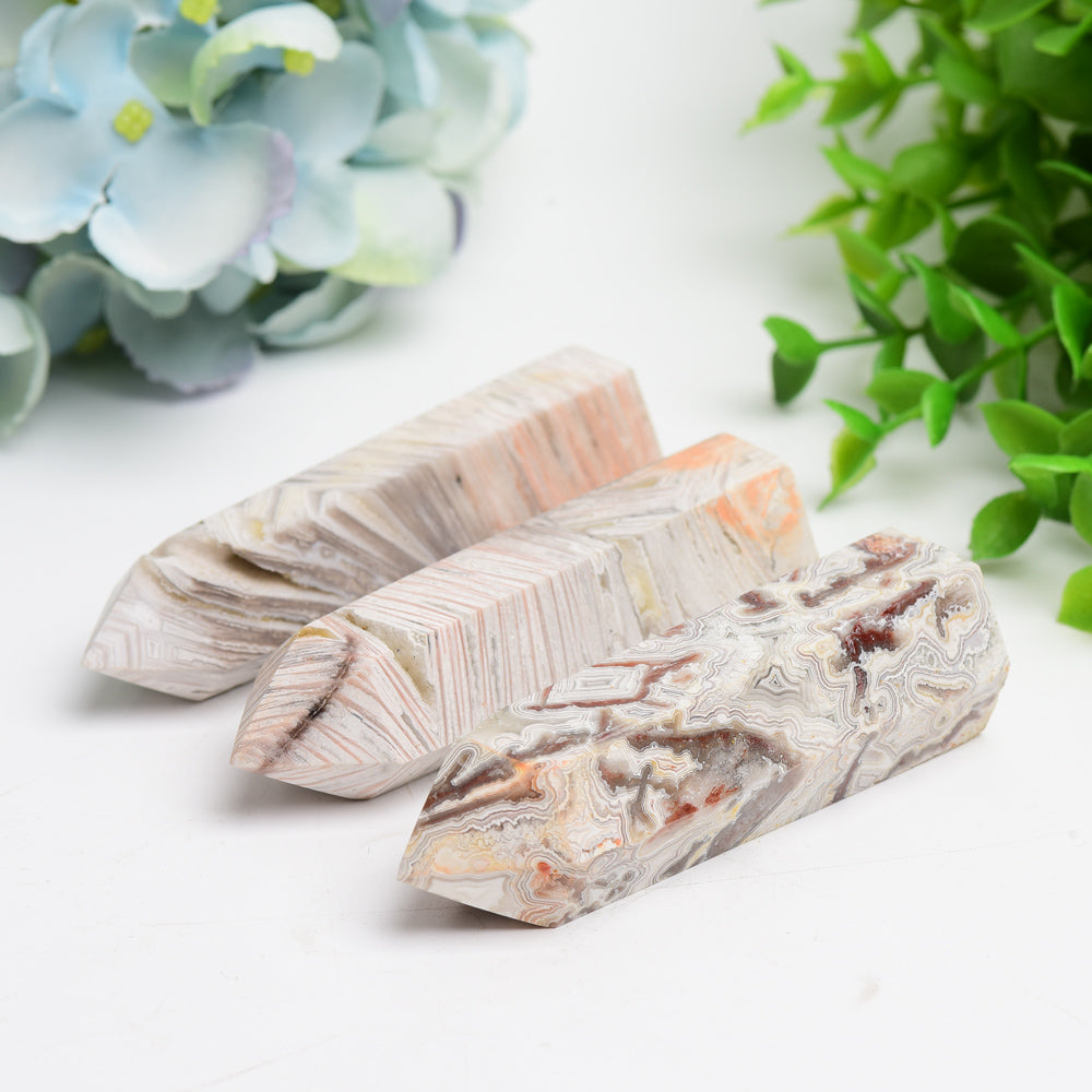 2.5"-4.0" Mexican Onyx Crystal Point Bulk Wholesale  Wholesale Crystals