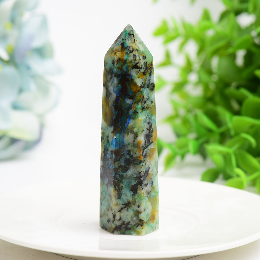 2.5"-4.0" Phoenix Grow with Azurite Crystal Point Bulk Wholesale  Wholesale Crystals