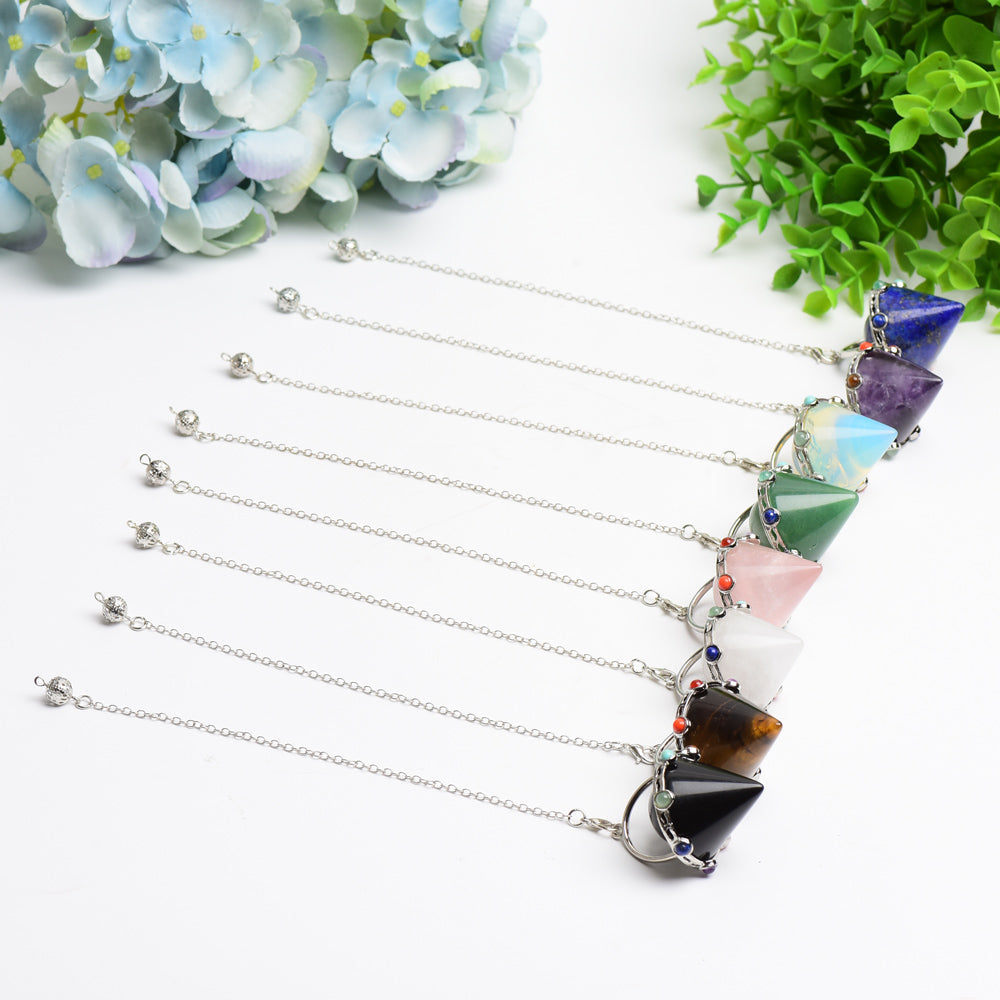 Mixed Crystal New Design Arrow Head Pendulum Bulk Wholesale  Wholesale Crystals