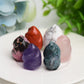 1.0" Mixed Crytsal Mini Flames Crystal Carving  Wholesale Crystals