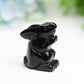 1.5" Rabbit Animal Crystal Carving  Wholesale Crystals