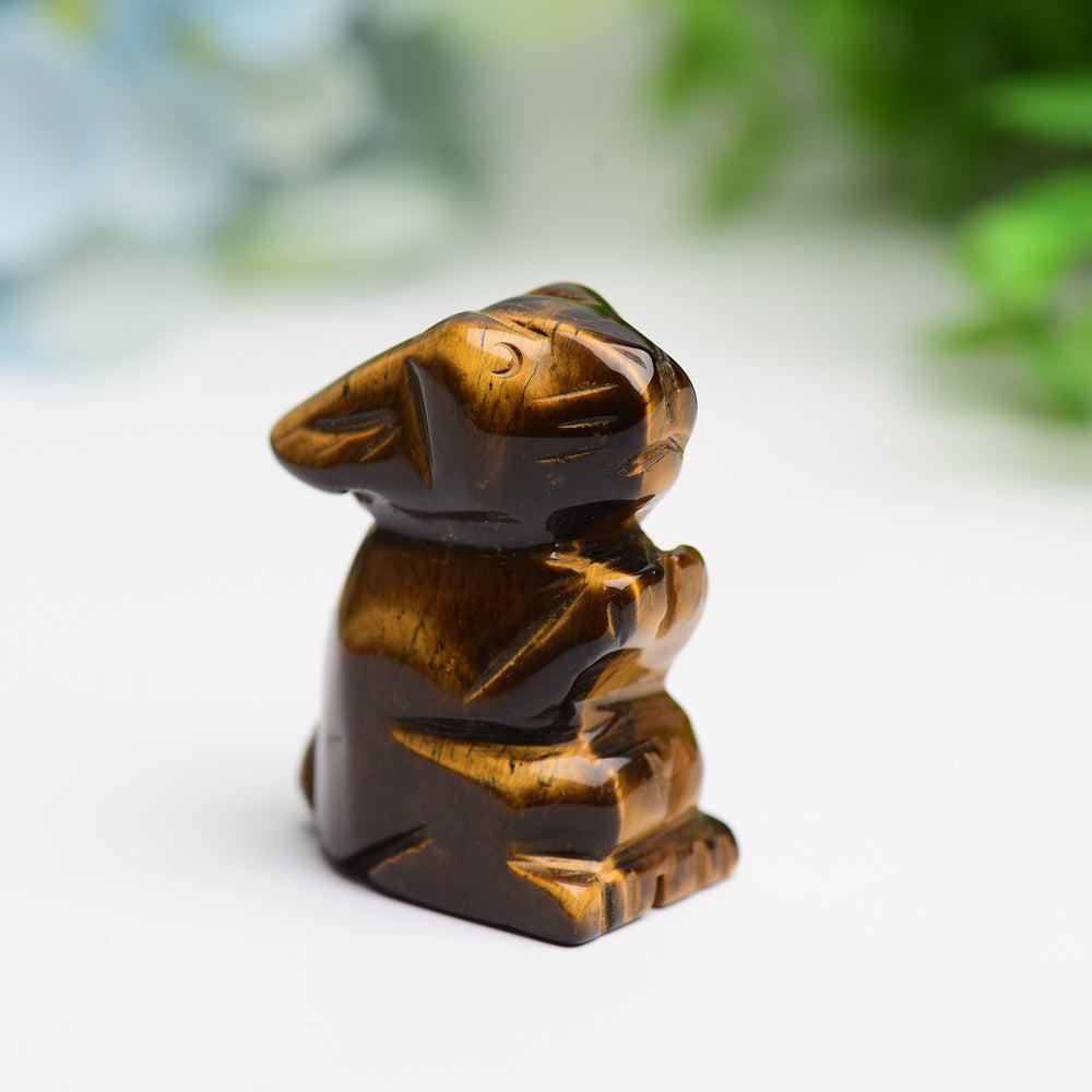 1.5" Rabbit Animal Crystal Carving  Wholesale Crystals