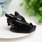2.5" Mixed Crystal Dragon Head Animal Crystal Carving  Wholesale Crystals
