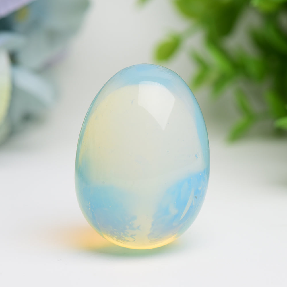 2.0" Mixed Crystal Egg Crystal Carving  Wholesale Crystals