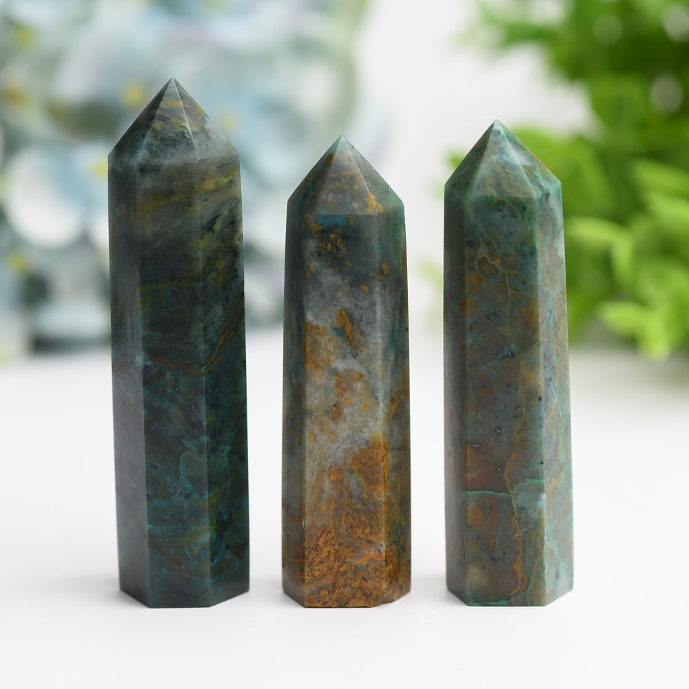3.0"-4.0" Phoenix Stone Crystal Point Bulk Wholesale  Wholesale Crystals