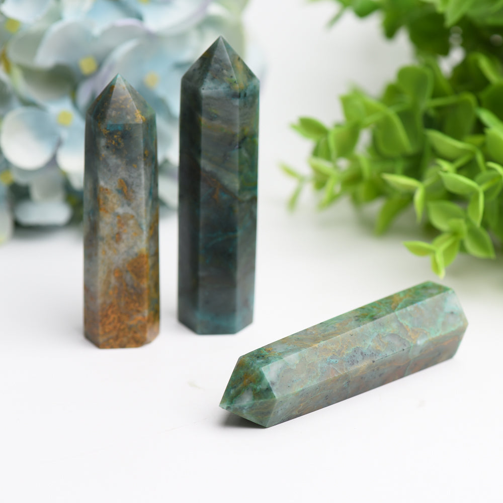 3.0"-4.0" Phoenix Stone Crystal Point Bulk Wholesale  Wholesale Crystals