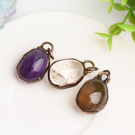 Mixed Crystal Drop Shape Crystal Pendant for Jewelry DIY Bulk Wholesale  Wholesale Crystals