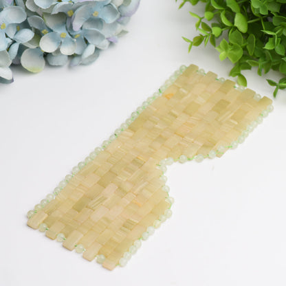 9.0" Mixed Crystal Knit Eye Mask Cover Bulk Wholesale  Wholesale Crystals