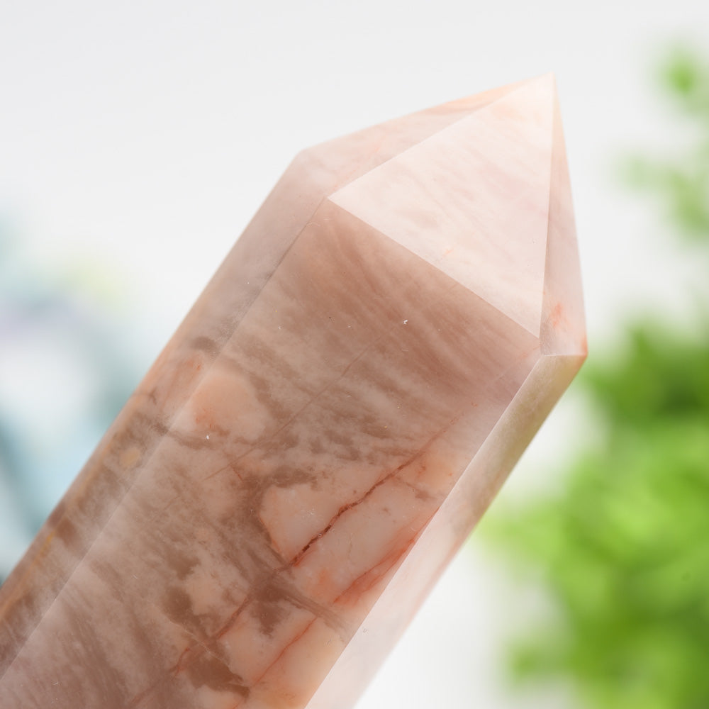 5.0"-8.0" Peah Aventurine Crystal Tower Bulk Wholesale  Wholesale Crystals